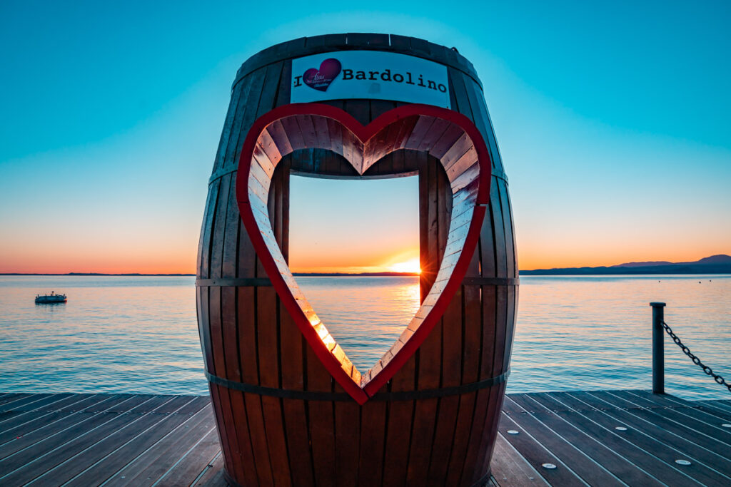 Leinwand Gardasee 8 – Leinwand von Hennen Arts