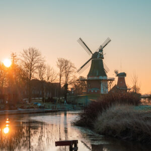 Leinwand Greetsiel 9