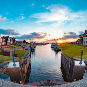 Leinwand Greetsiel 12