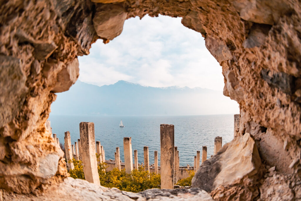 Leinwand Gardasee 20 – Leinwand von Hennen Arts