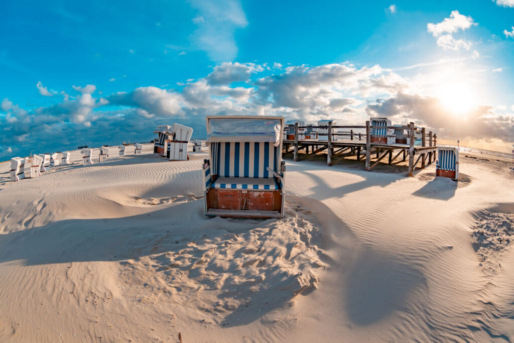 Leinwand Sankt Peter-Ording 16 – Leinwand von Hennen Arts