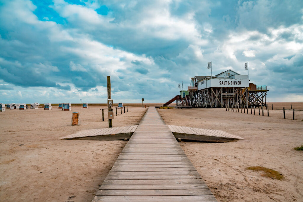 Leinwand Sankt Peter-Ording 9 – Leinwand von Hennen Arts