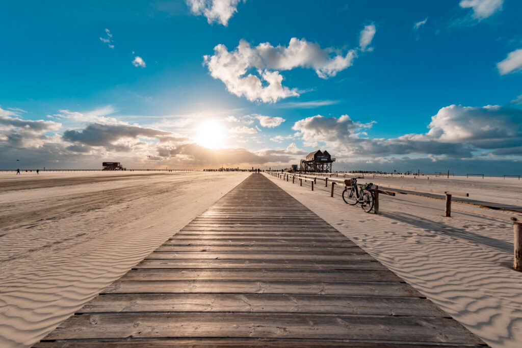 Leinwand Sankt Peter-Ording 14 – Leinwand von Hennen Arts