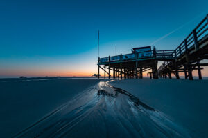 Leinwand Sankt Peter-Ording 19 – Leinwand von Hennen Arts