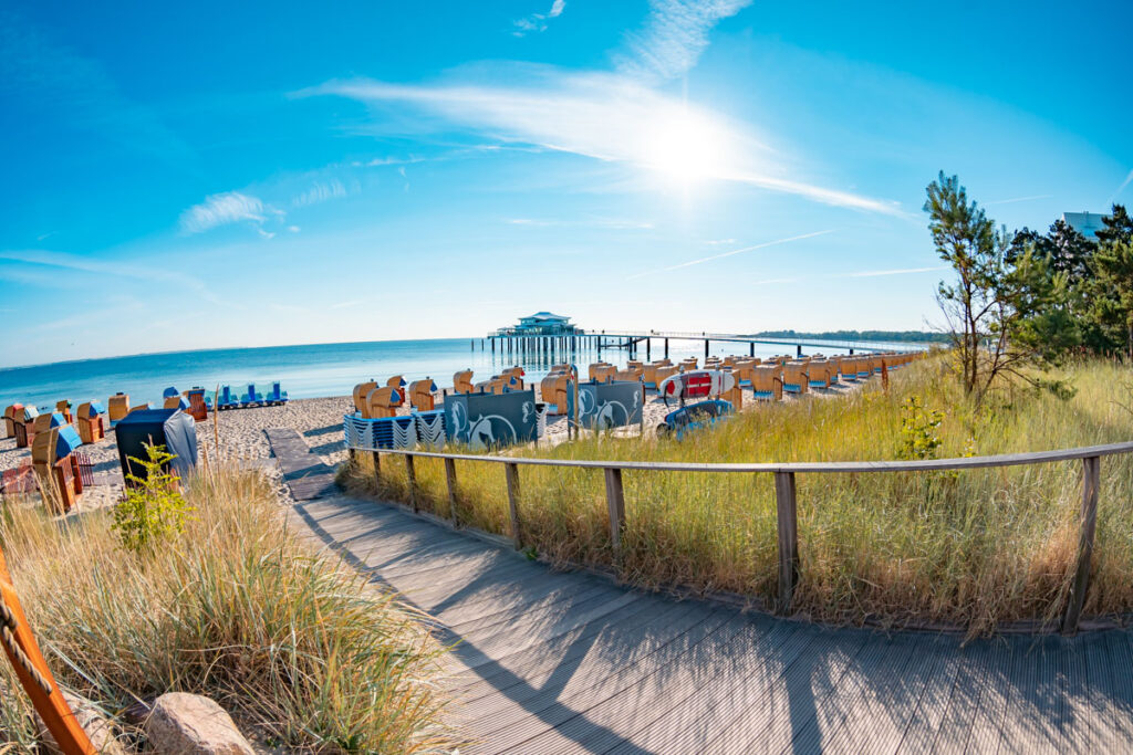 Leinwand Timmendorfer Strand / Niendorf 15 – Leinwand von Hennen Arts