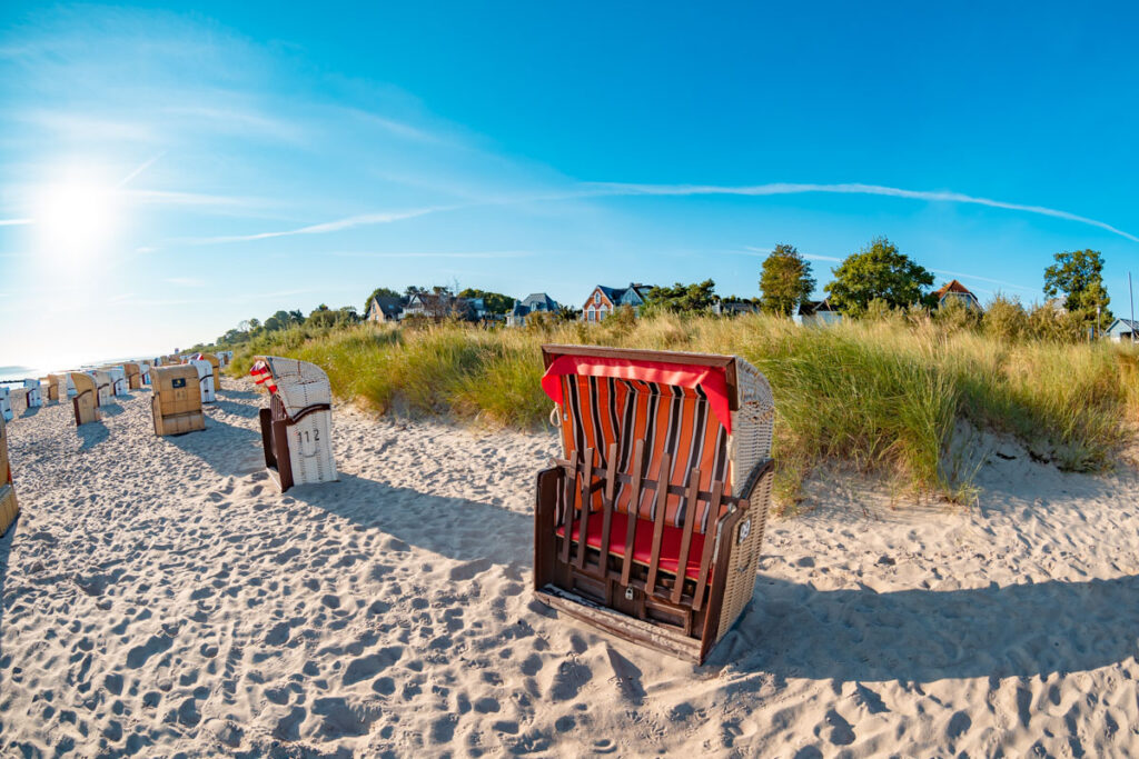 Leinwand Timmendorfer Strand / Niendorf 9 – Leinwand von Hennen Arts