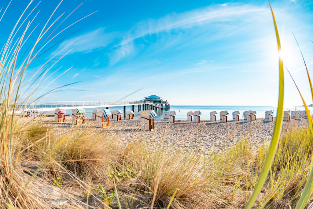Leinwand Timmendorfer Strand / Niendorf 11 – Leinwand von Hennen Arts