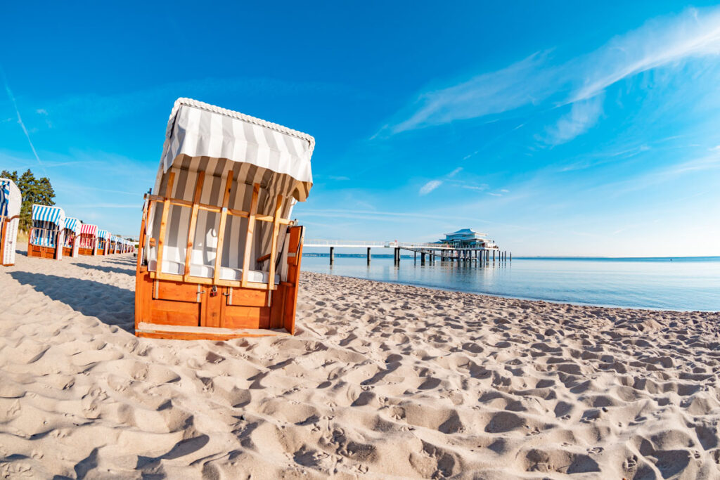 Leinwand Timmendorfer Strand / Niendorf 13 – Leinwand von Hennen Arts