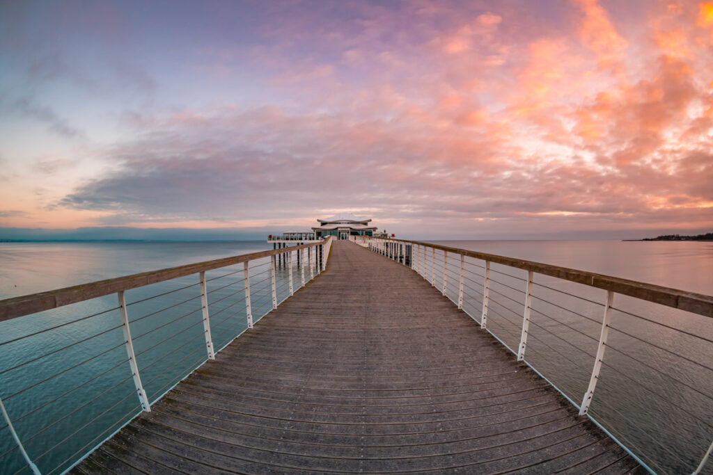 Leinwand Timmendorfer Strand / Niendorf 1 – Leinwand von Hennen Arts