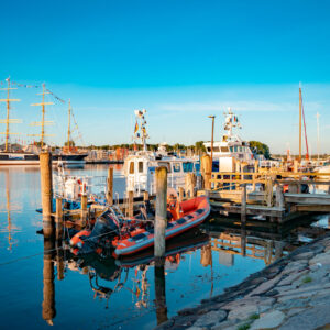 Leinwand Travemünde 18