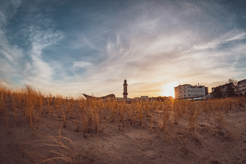 Leinwand Warnemünde 4 – Leinwand von Hennen Arts
